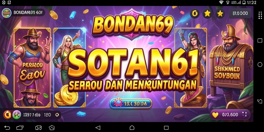 Tampilan gameplay BONDAN69 yang menarik dan seru.