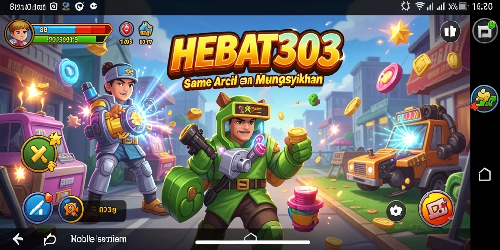 Tampilan gameplay menegangkan di HEBAT303 dengan aksi cepat dan tantangan seru.