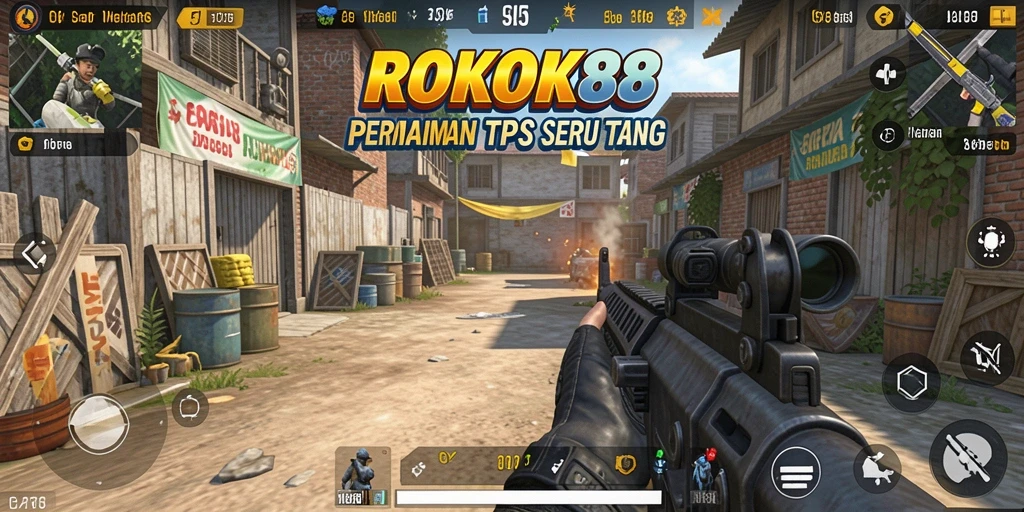 Tampilan gameplay ROKOK88 yang seru dan menegangkan.