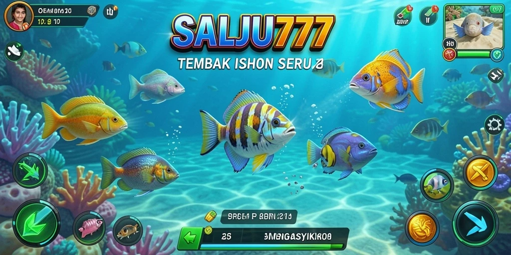 Tampilan gameplay SALJU777 yang penuh warna dan menyenangkan.