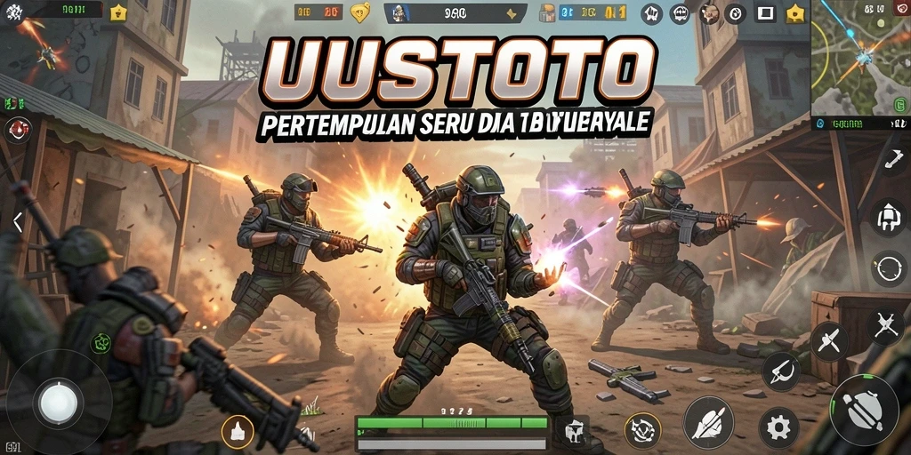 Tampilan menyeramkan dari pertempuran di <strong>UUSTOTO</strong> yang penuh aksi.